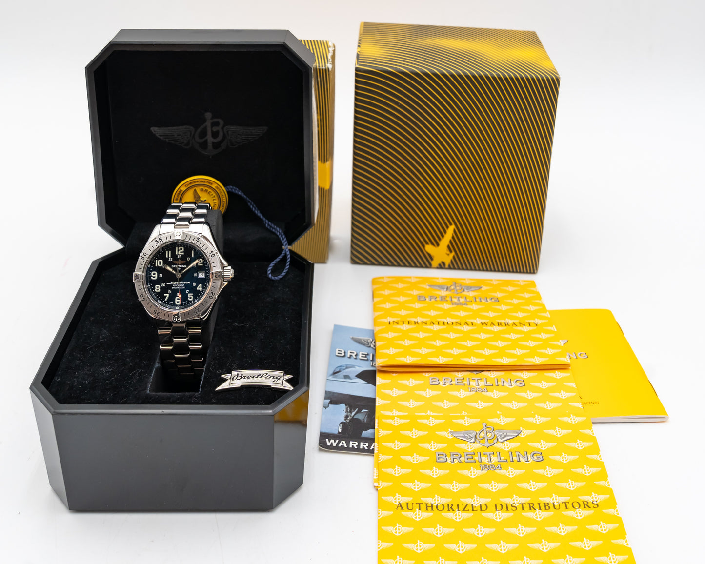 Breitling Colt 40mm A17340 Black Dial 2000