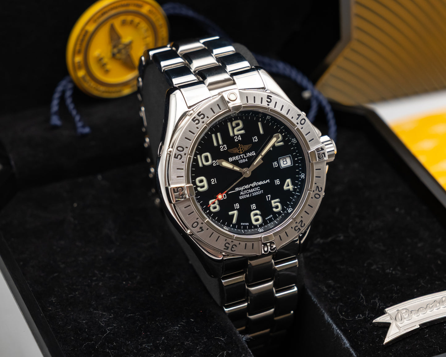 Breitling Colt 40mm A17340 Black Dial 2000