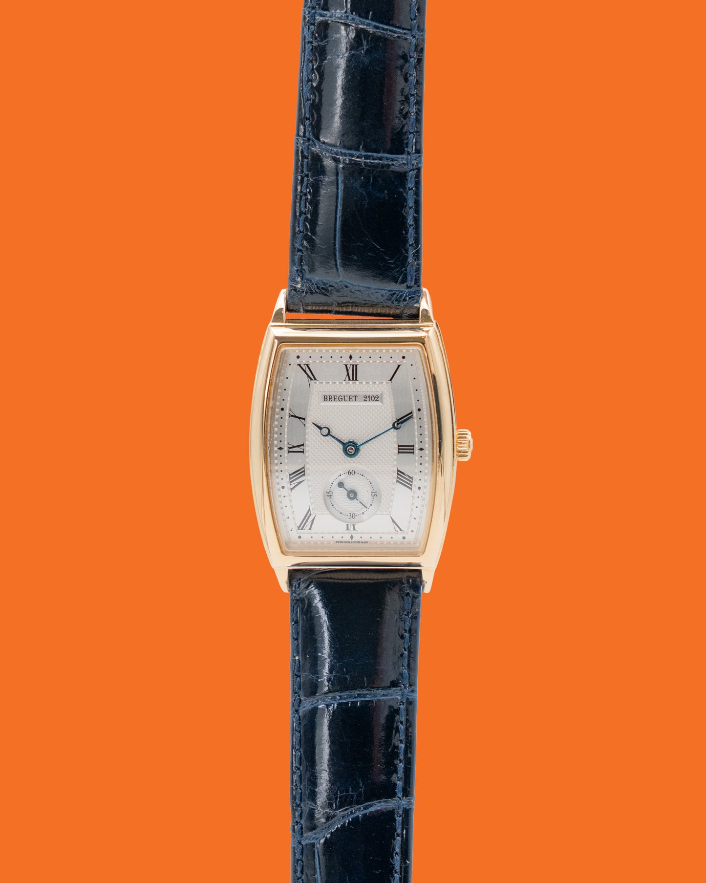 Breguet Heritage Guilloche 8670 25mm White Dial Gold Case