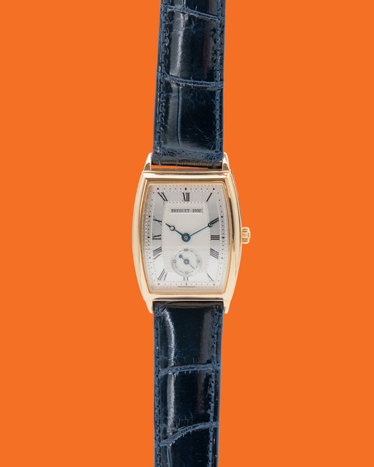 Breguet Heritage Guilloche 8670 25mm White Dial Gold Case