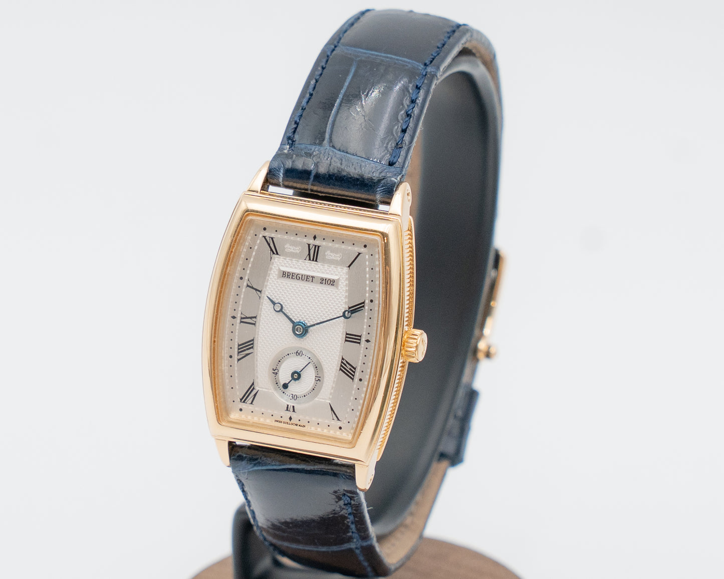 Breguet Heritage Guilloche 8670 25mm White Dial Gold Case