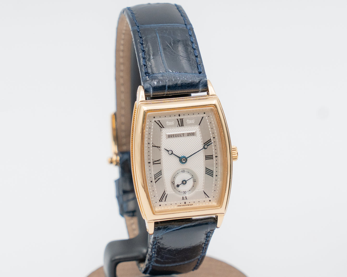 Breguet Heritage Guilloche 8670 25mm White Dial Gold Case