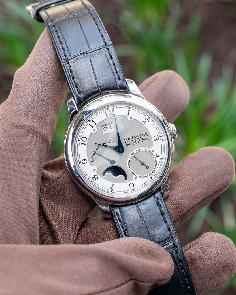 F.P. Journe Octa Divine Platinum Grey Dial Moonphase 
