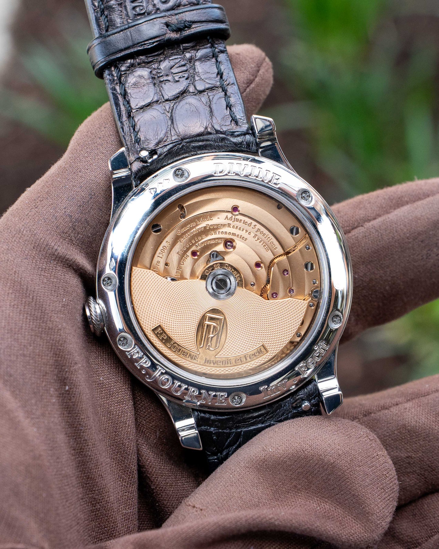 F.P. Journe Octa Divine Platinum Grey Dial Moonphase "Like Lune Models" 2018