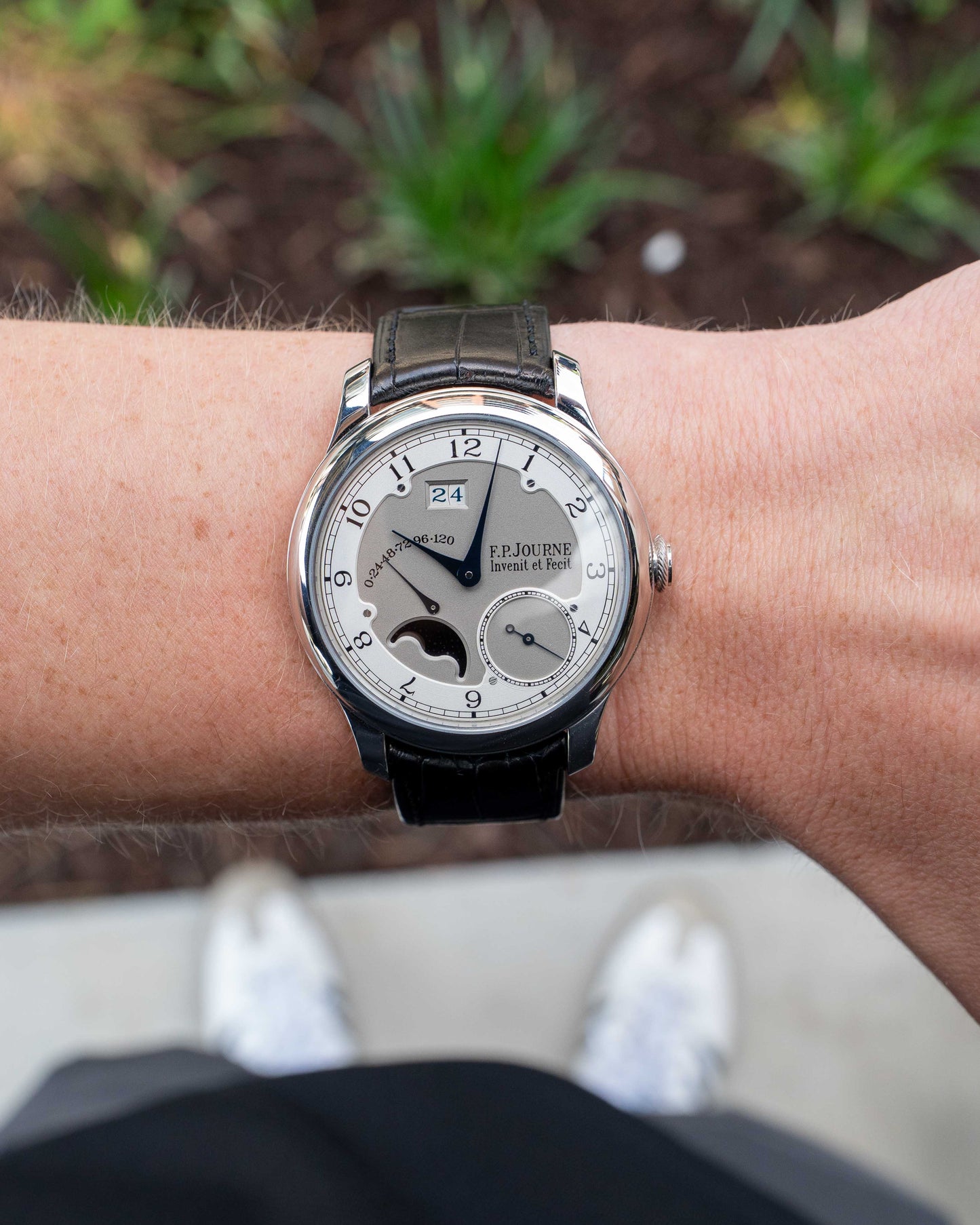 F.P. Journe Octa Divine Platinum Grey Dial Moonphase "Like Lune Models" 2018
