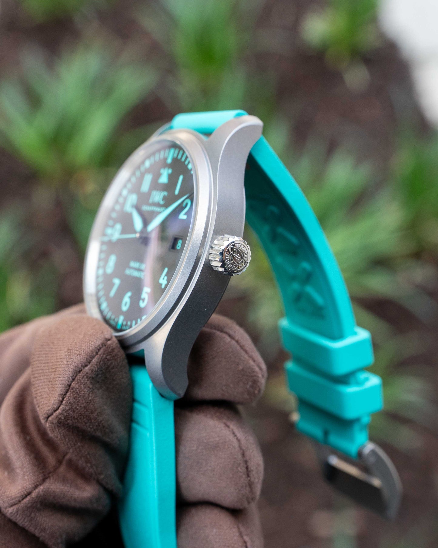 IWC Pilot Mark XX Mercedes AMG 40mm IW328210 Turquoise 2025