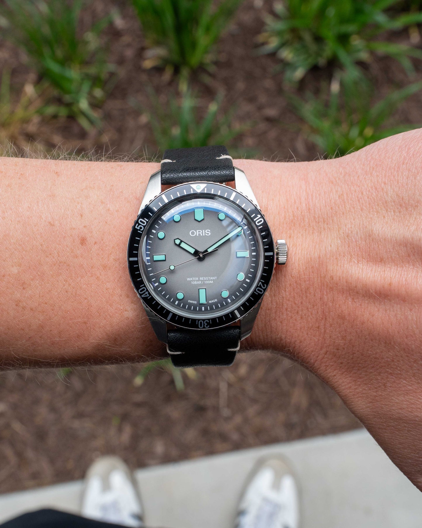 UNWORN Oris Divers Sixty Five 40mm 01 733 7707 4053 Black On Strap