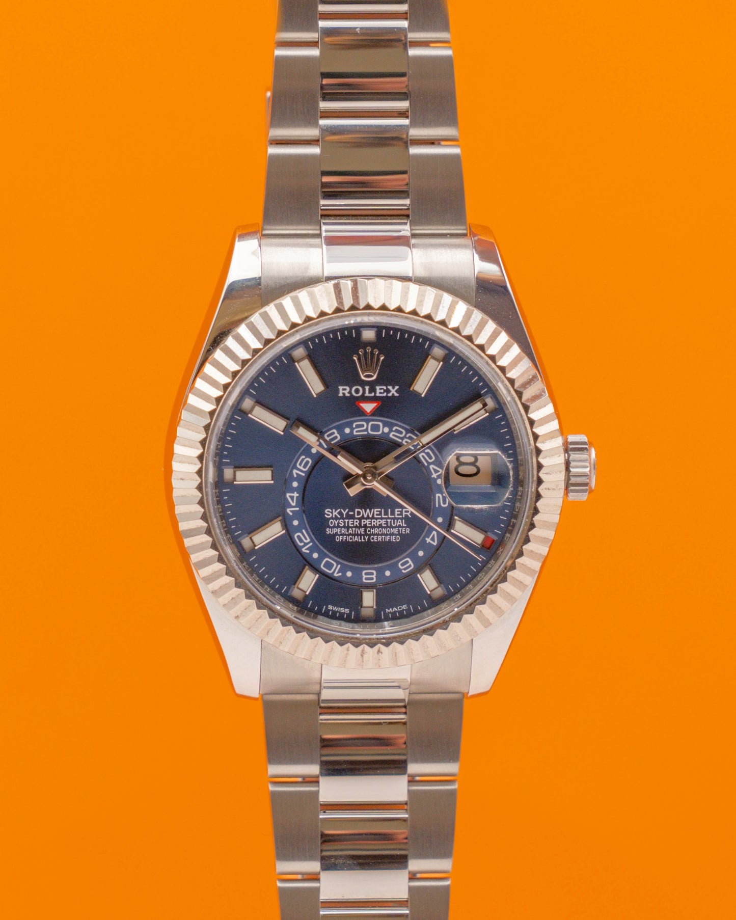 Rolex Skydweller 42mm 326934 Oyster Blue Dial 2019 (326934 bl)