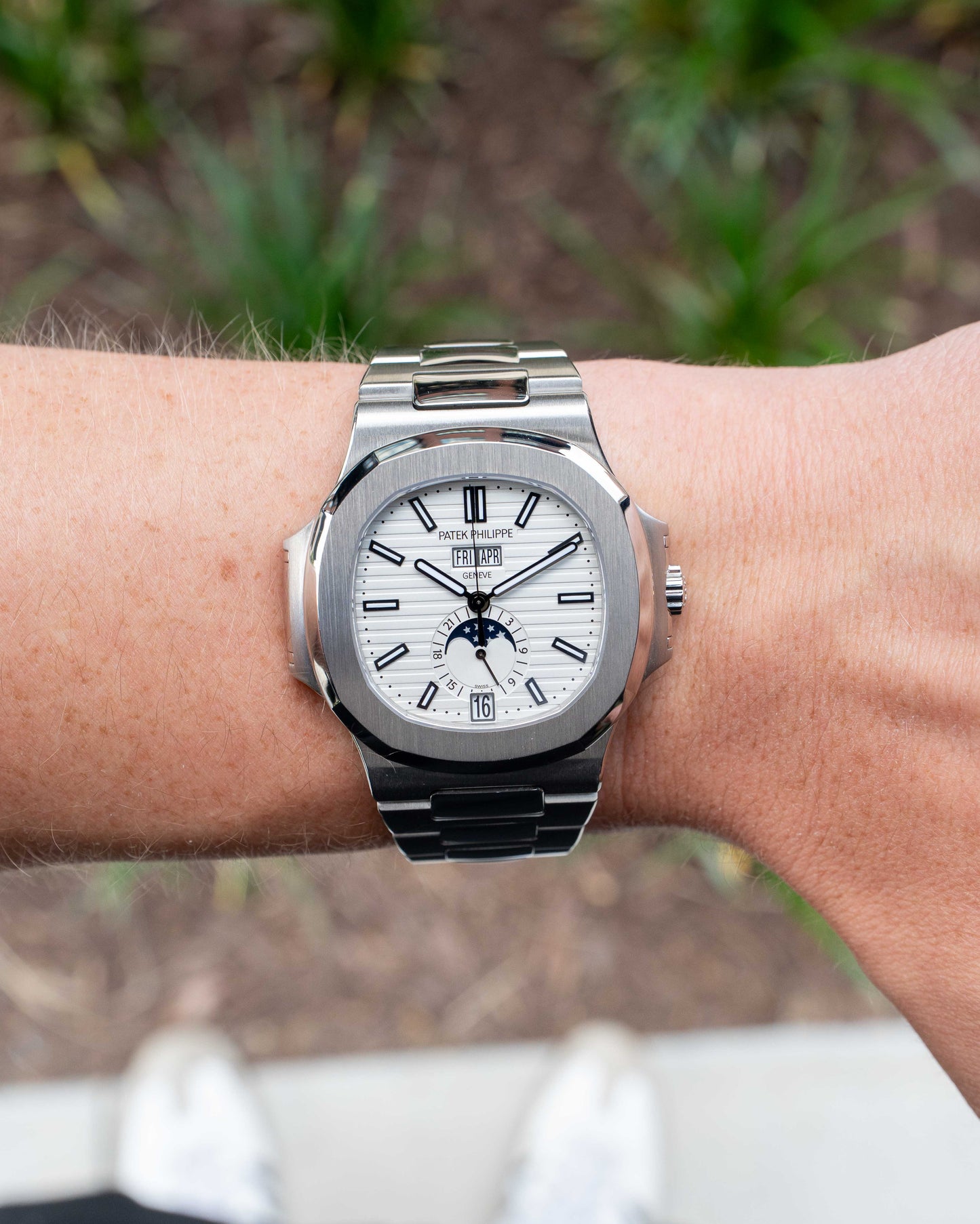 Patek Philippe Nautilus 40.50mm 5726/1A-010 White Dial 2013