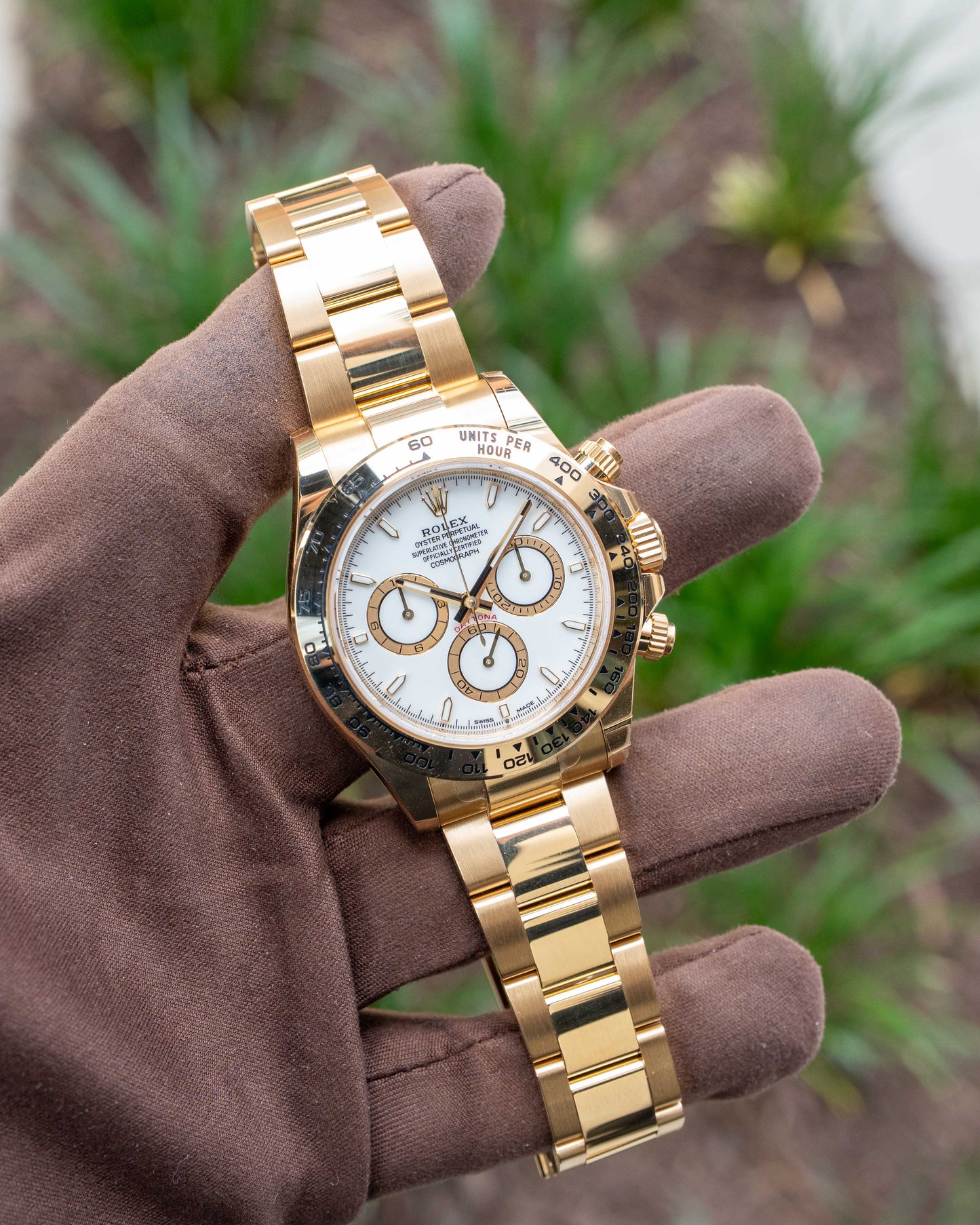 Rolex Daytona 40mm 126508 Yellow Gold White Dial 2024