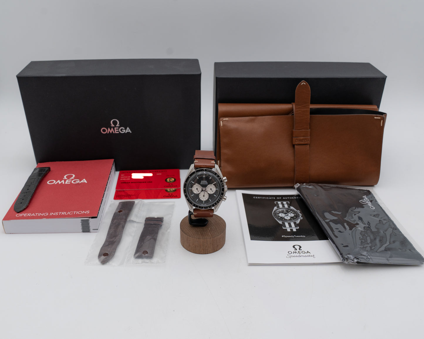 RARE Omega Speedmaster Professional Moonwatch 42mm 311.32.42.30.01.001  Speedy Tuesday Edition 2017