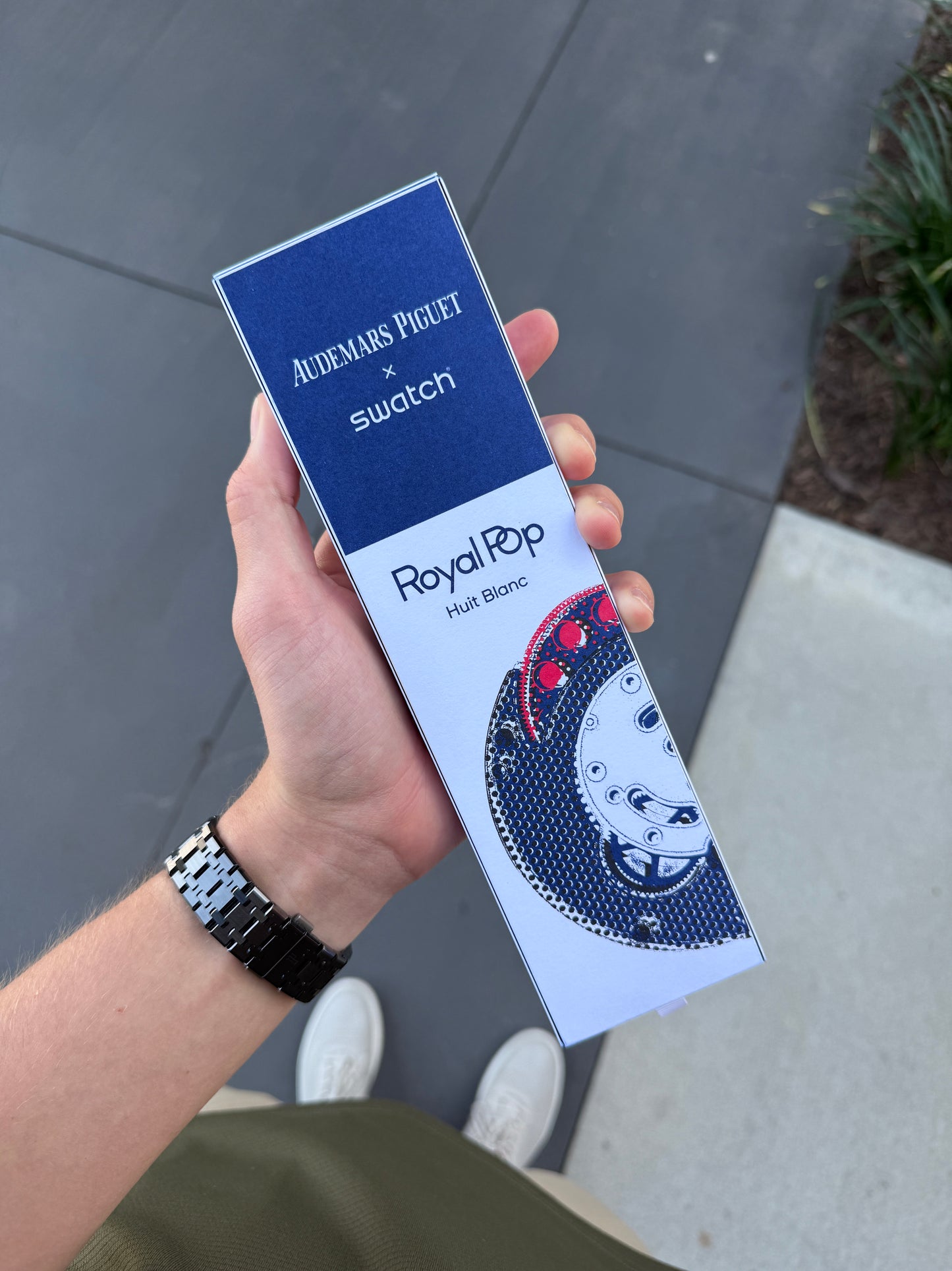 Audemars Piguet x Swatch Royal Pop Huit Blanc