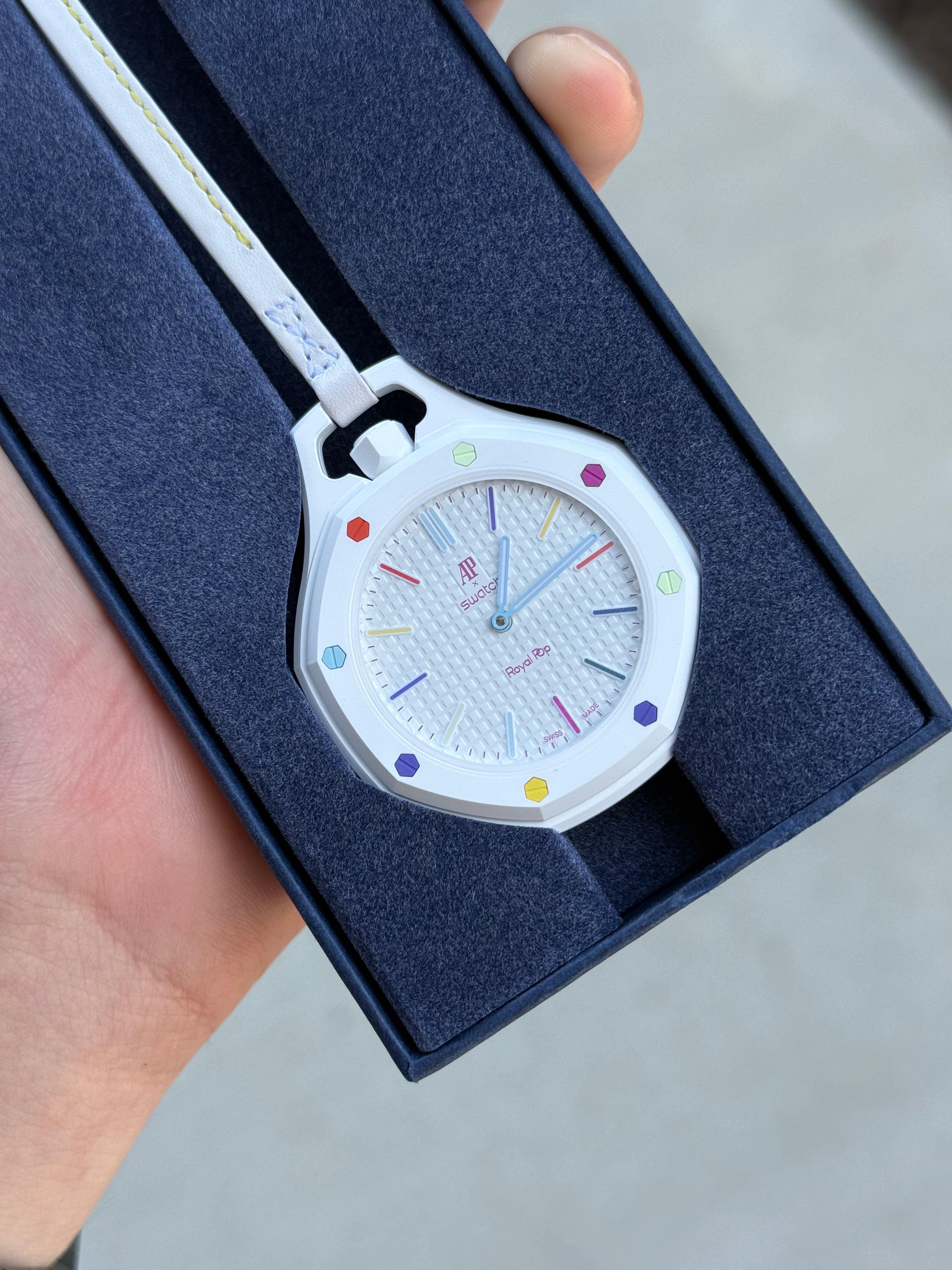 Audemars Piguet x Swatch Royal Pop Huit Blanc – Watch Your Wrist