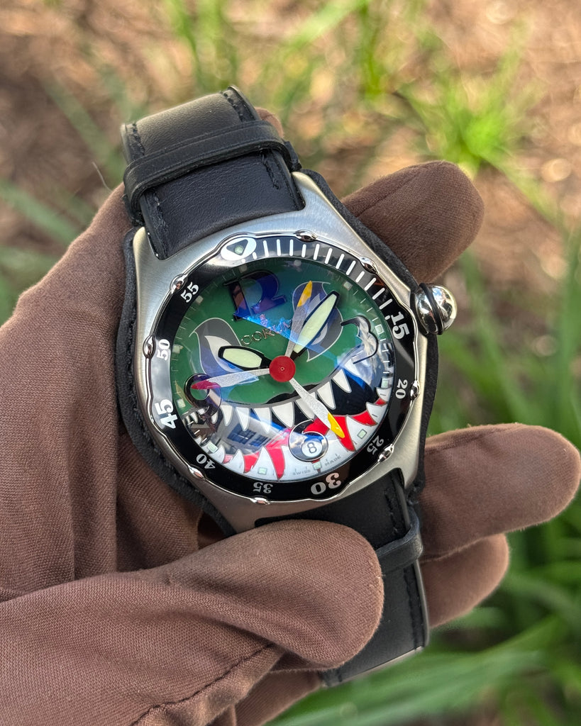 UNWORN Corum Bubble Dive Bomber 82.180.20 45mm Shark Limited Edition 2004