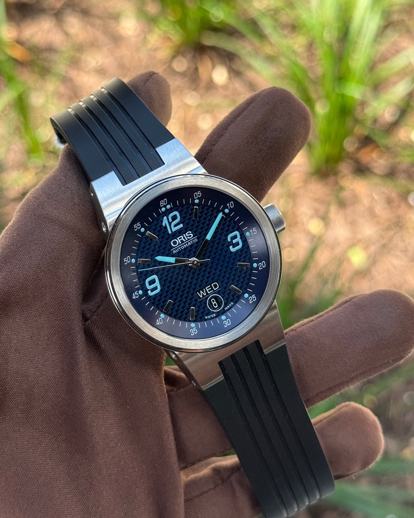 Oris Williams F1 Team Daydate 40.5mm 635.7560.4165 Blue Dial