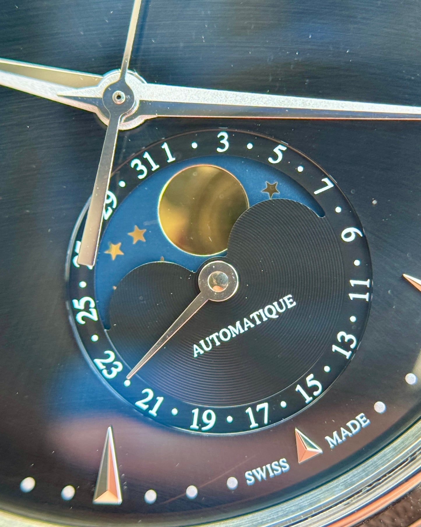 Jaeger-LeCoultre Master Ultra Thin Moon 39mm 176.8.64.S Black Dial