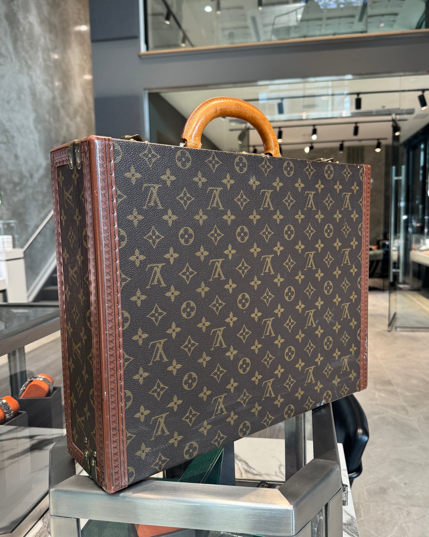 Louis Vuitton Monogram Briefcase 1980's