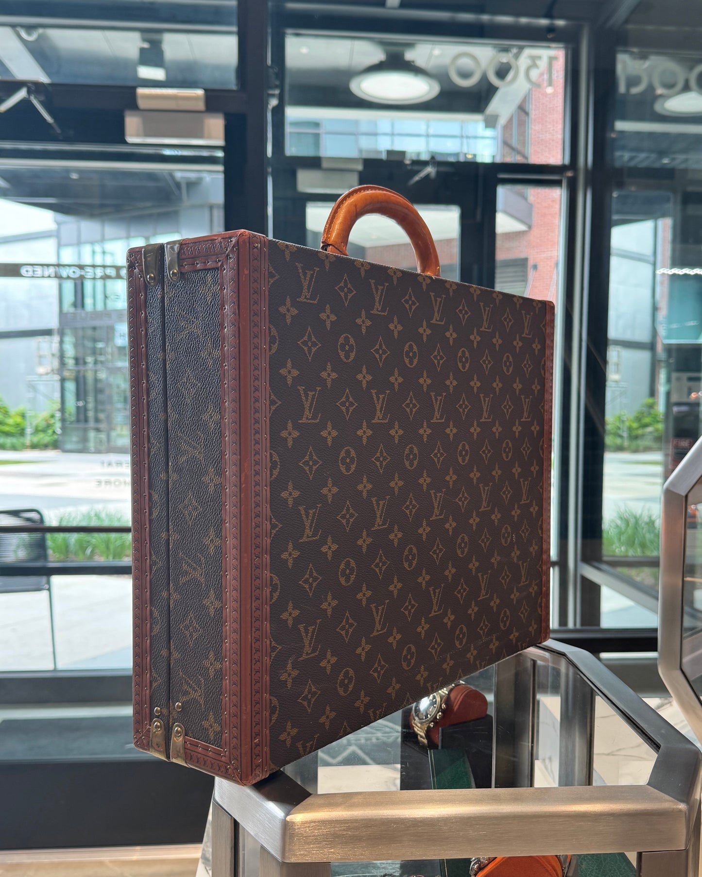 Louis Vuitton Monogram Briefcase 1980's