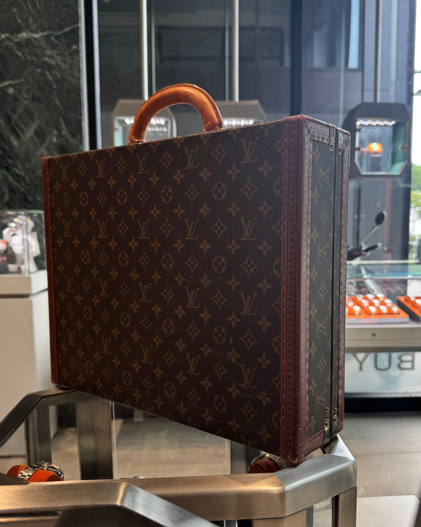 Louis Vuitton Monogram Briefcase 1980's