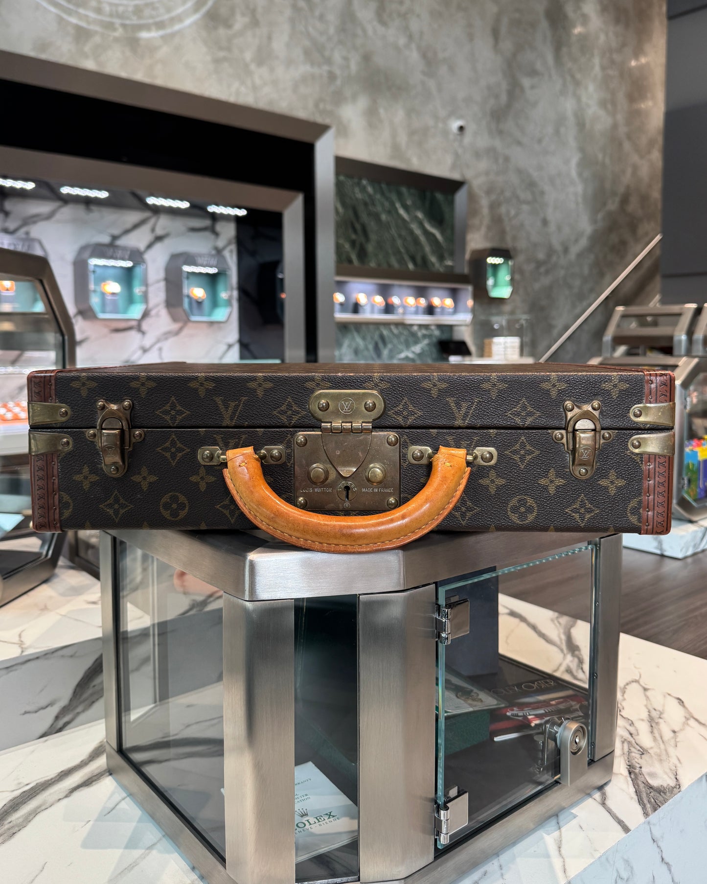 Louis Vuitton Monogram Briefcase 1980's