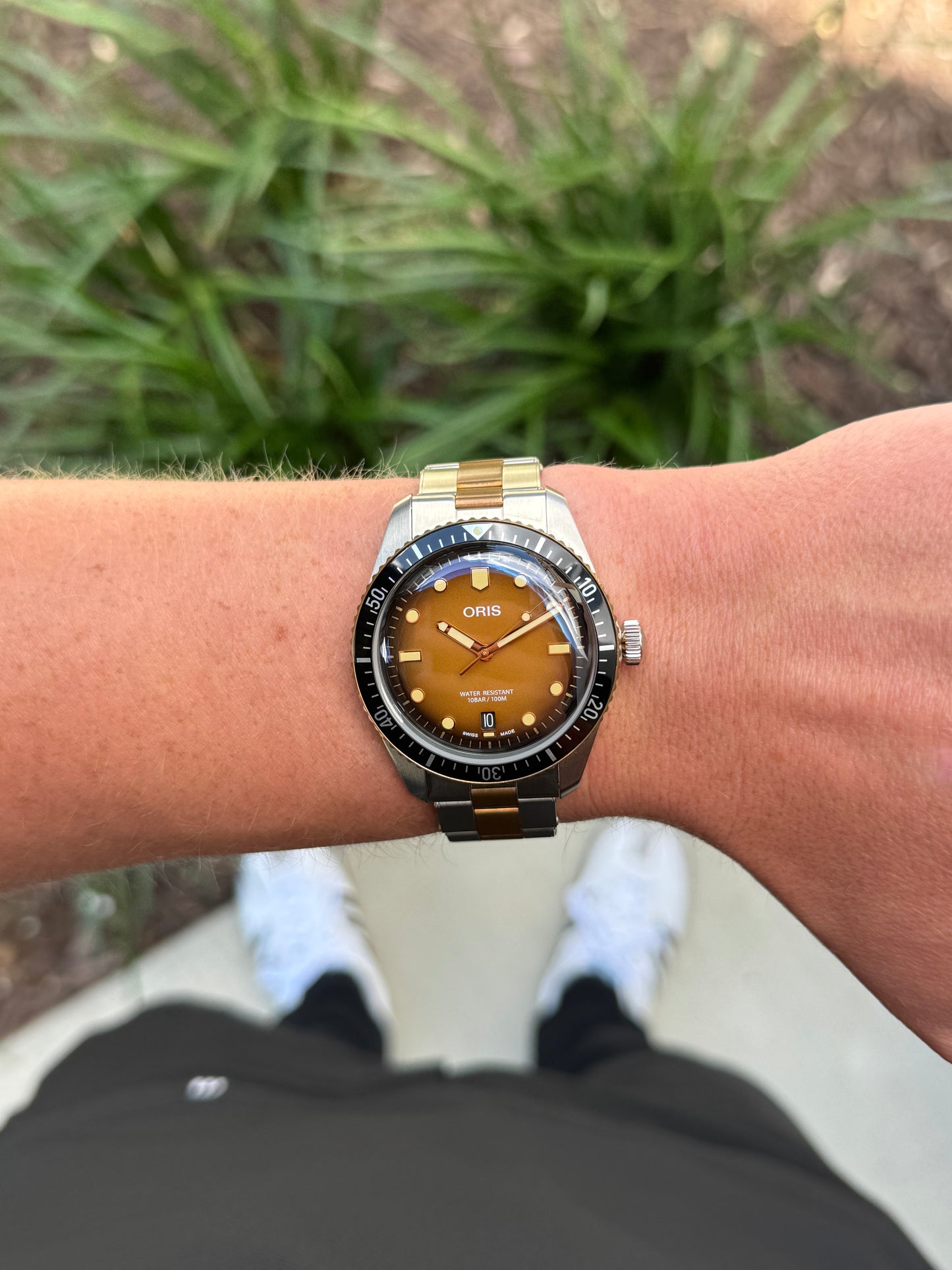 UNWORN Oris Divers Sixty Five 40mm 01 733 7707 4356 Sunset Brown Two Tone Bronze On Bracelet [$2,950 RETAIL]