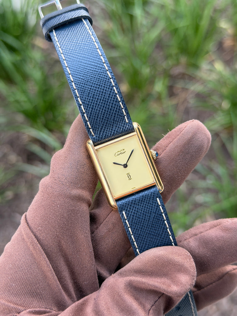 Cartier Tank Must Lemon Blank Dial