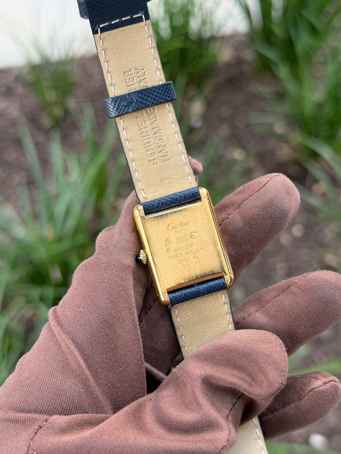 Cartier Tank Must Lemon Blank Dial