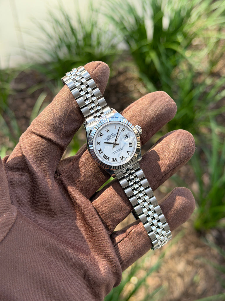 UNWORN 2026 Rolex Datejust 28mm 279174 White Roman Dial 2026