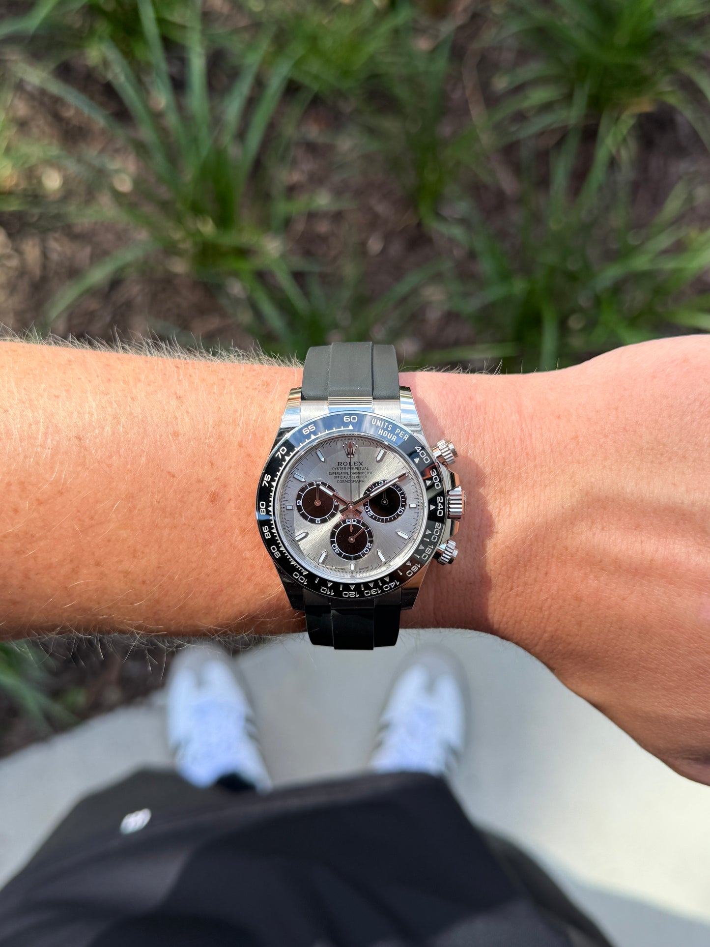 Rolex Daytona 40mm 126519LN Ghost White Gold OysterFlex 2024