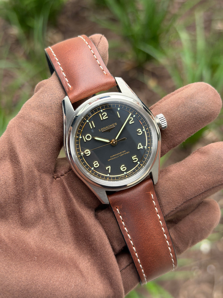 Longines Spirit Pilot 39mm L3.809.4.53.2 Black DIal Brown Strap 2026