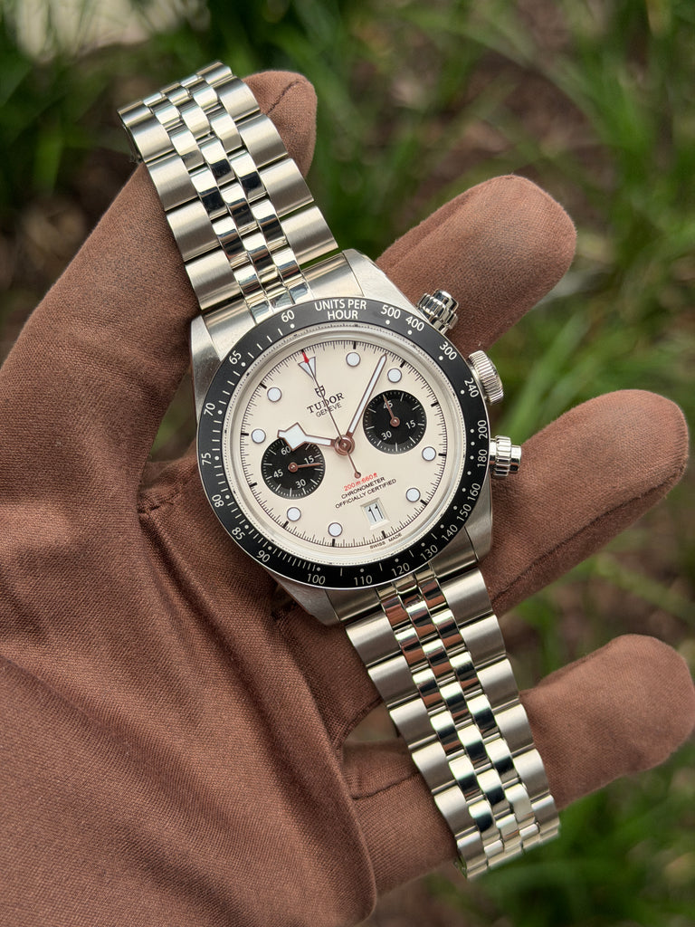 New Release Tudor Black Bay Chrono 79360n 41mm Panda on Jubilee