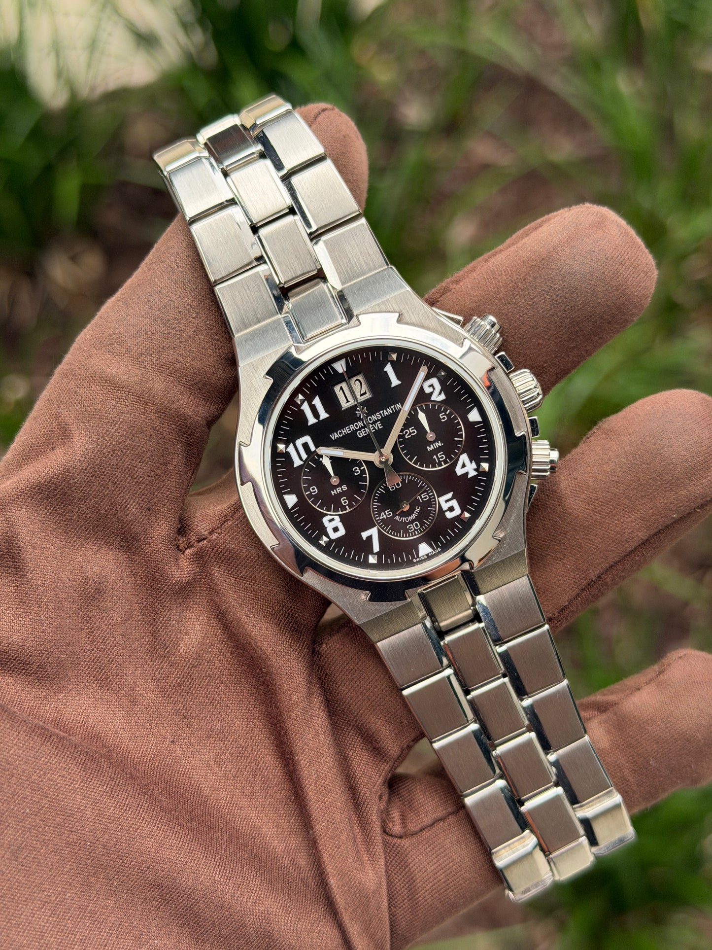 Vacheron Constantin Overseas 40mm 49140 Black Chronograph