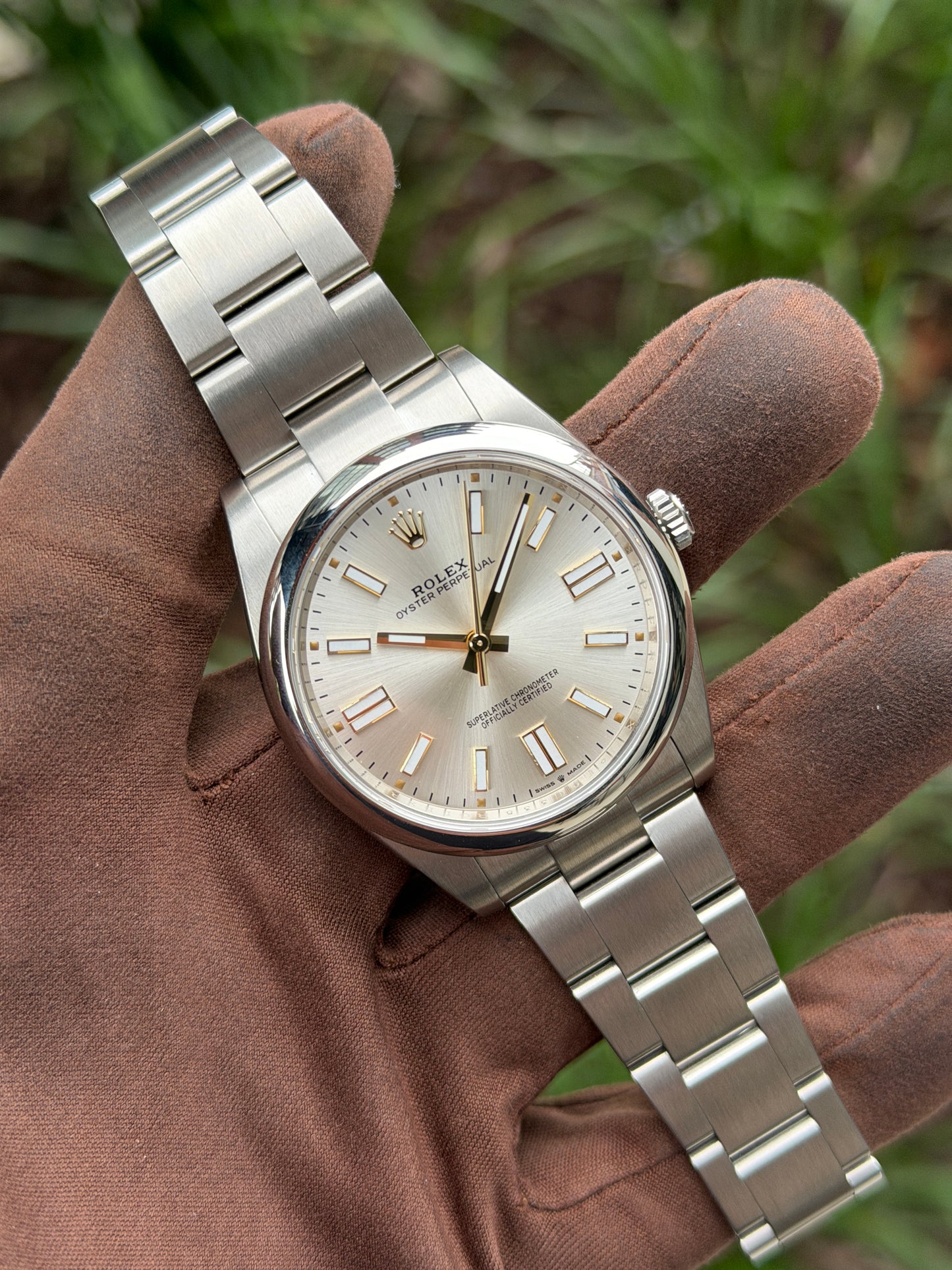Rolex Oyster Perpetual 41mm 124300 Silver 2023