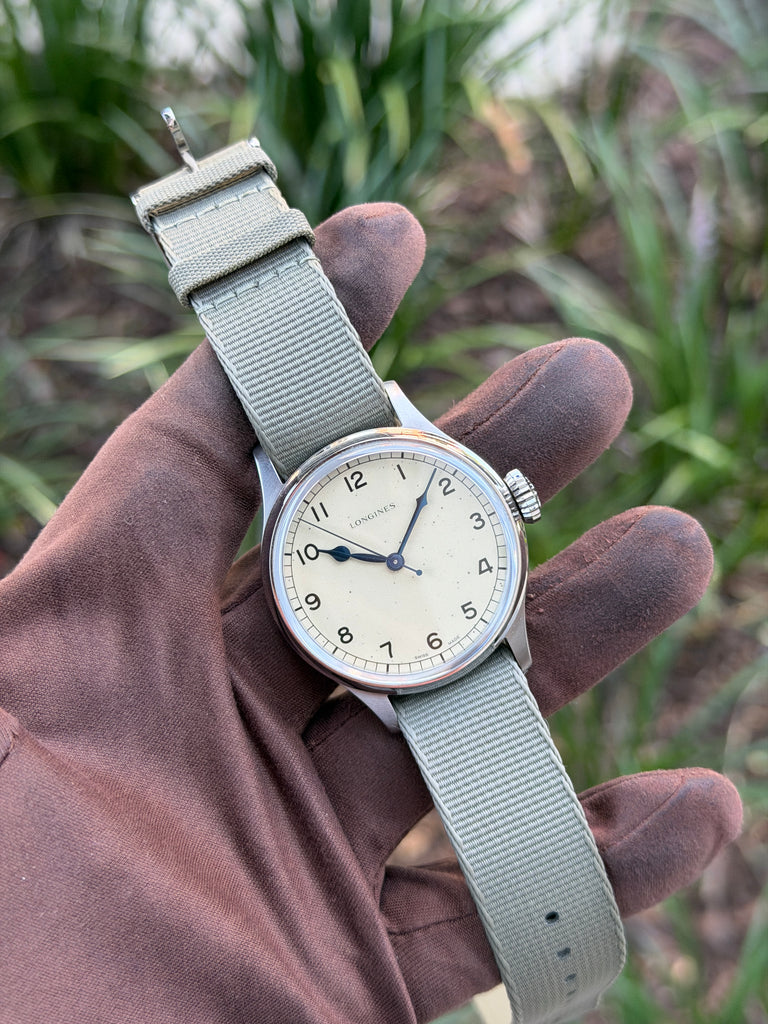 Longiness Marine Military 38.5mm L2.819.4 Heritage Retro 2024