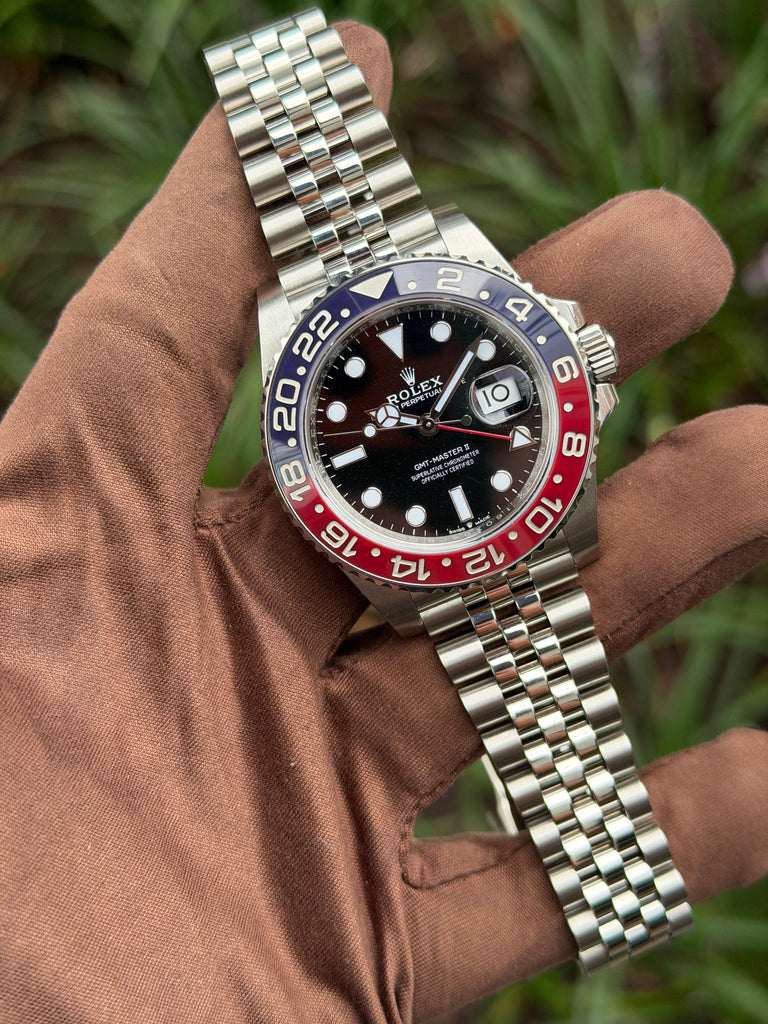 Rolex GMT Master II 40mm 126710BLRO Pepsi on Jubilee 2020
