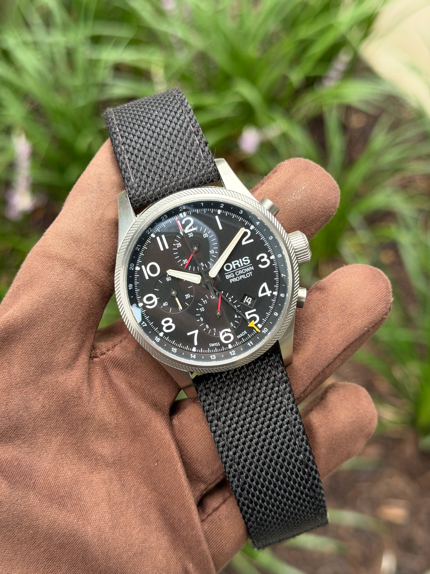 Oris Big Crown ProPilot 44 mm 0167776994164 Black Dial 24 Hour GMT Chronograph