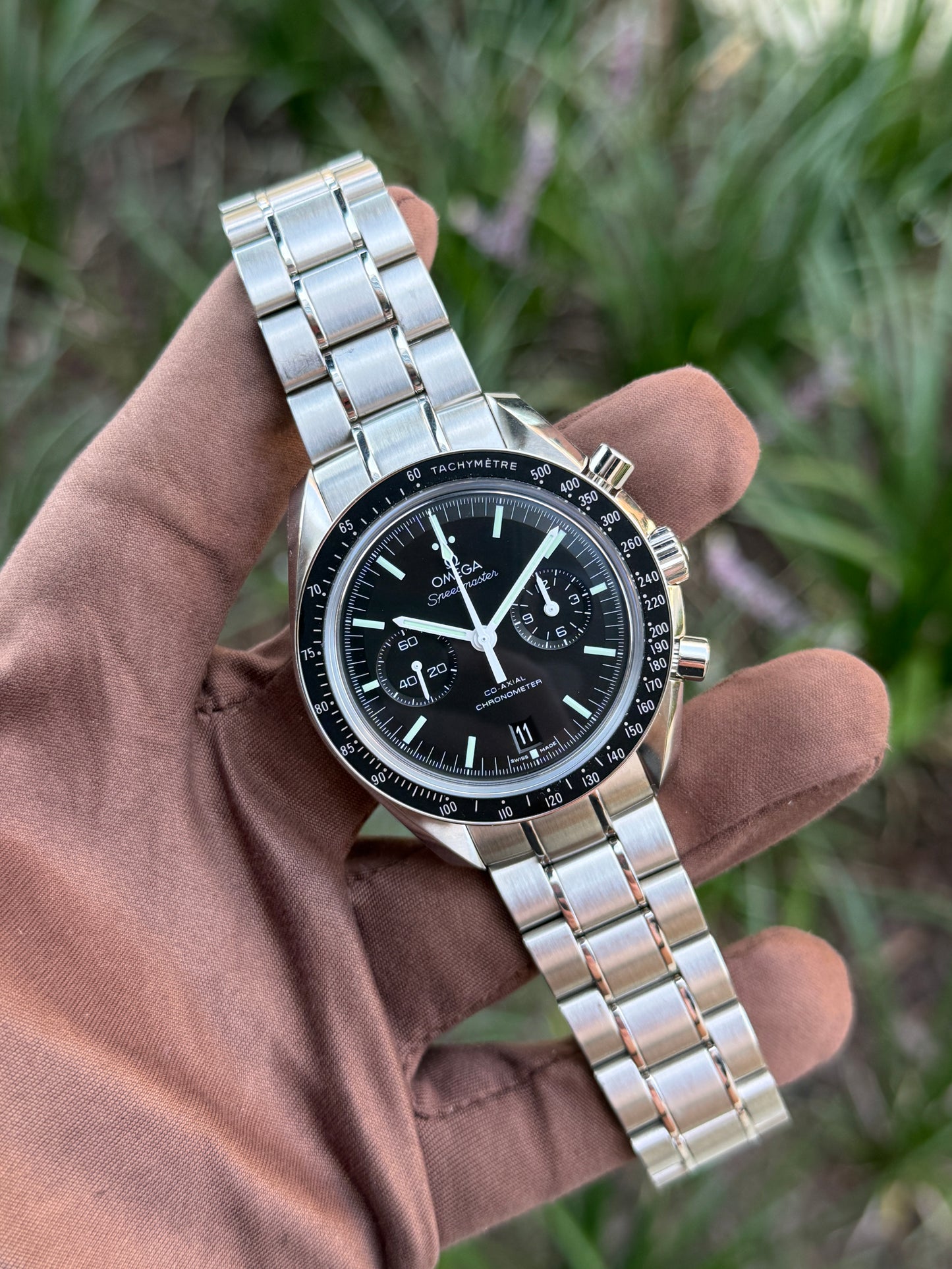 UNWORN Omega Speedmaster Moonwatch Co-Axial 44.25mm 311.30.44.51.01.002 Black Chronograph 2013