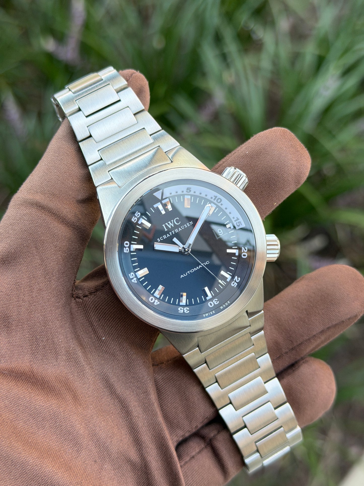 IWC Aquatimer 42mm IW3548 Black Dial