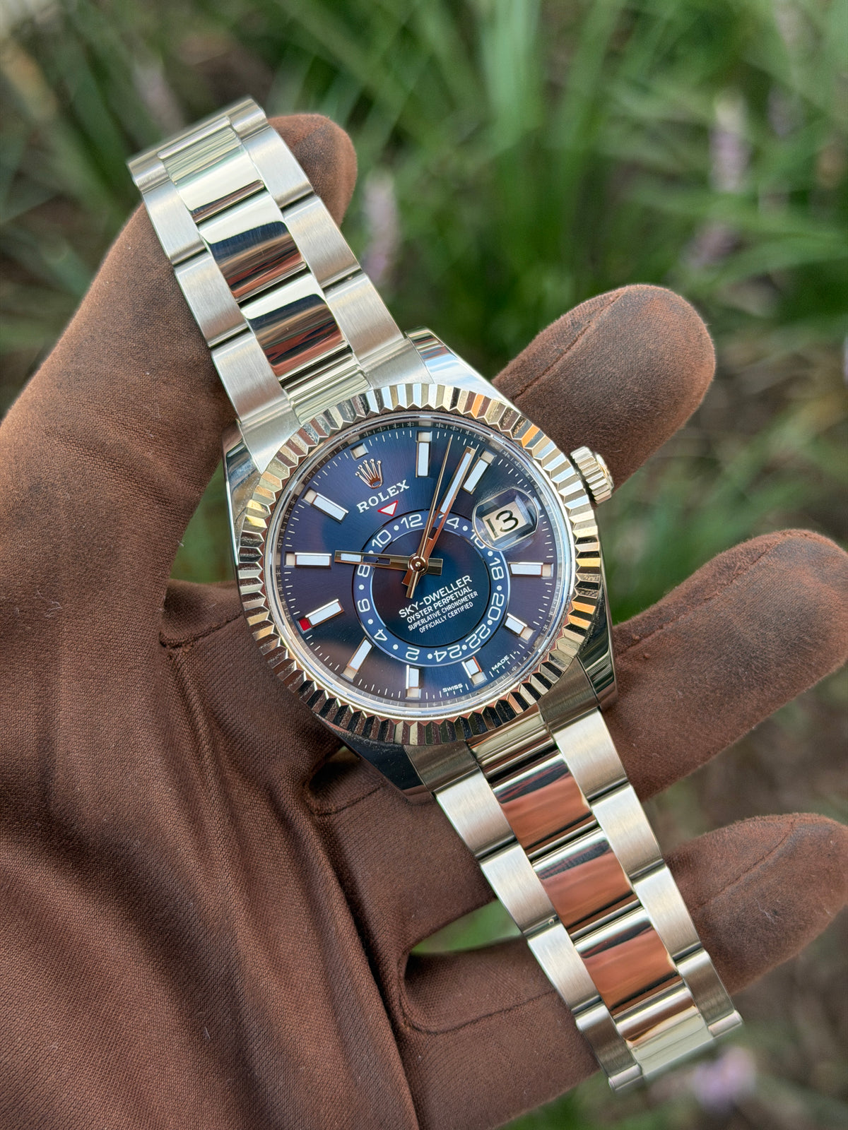 Rolex Skydweller 42mm 326934 Oyster Blue Dial 2019