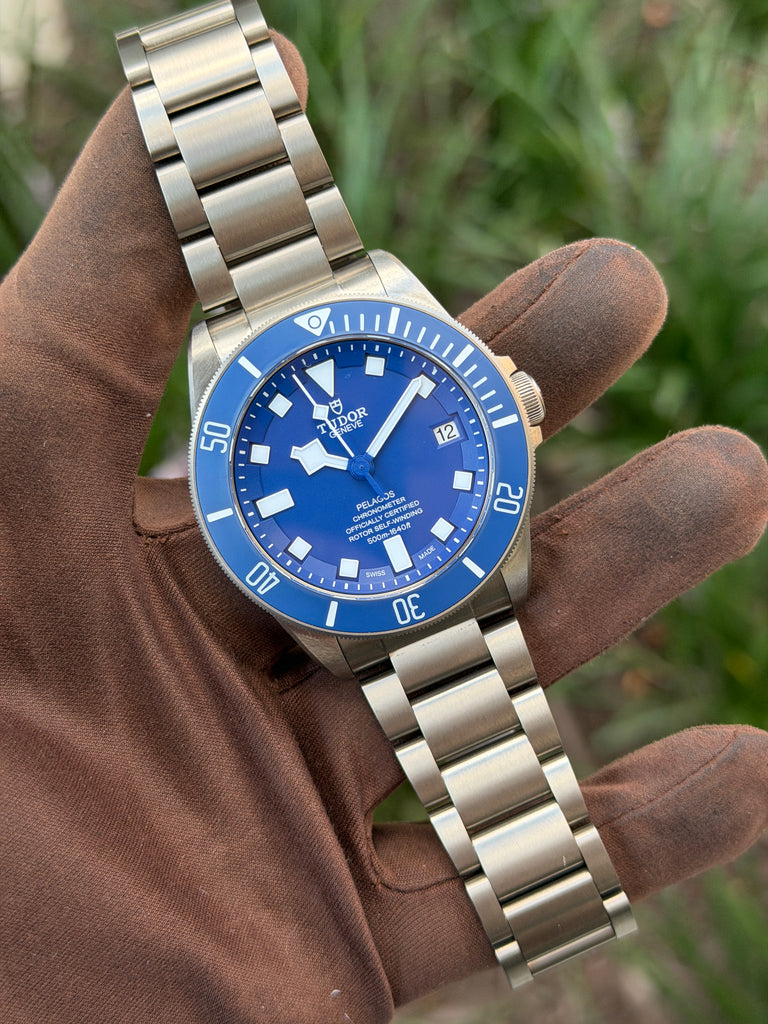 Unworn Tudor Pelagos 42mm 25600TB Blue Dial Titanium 2025