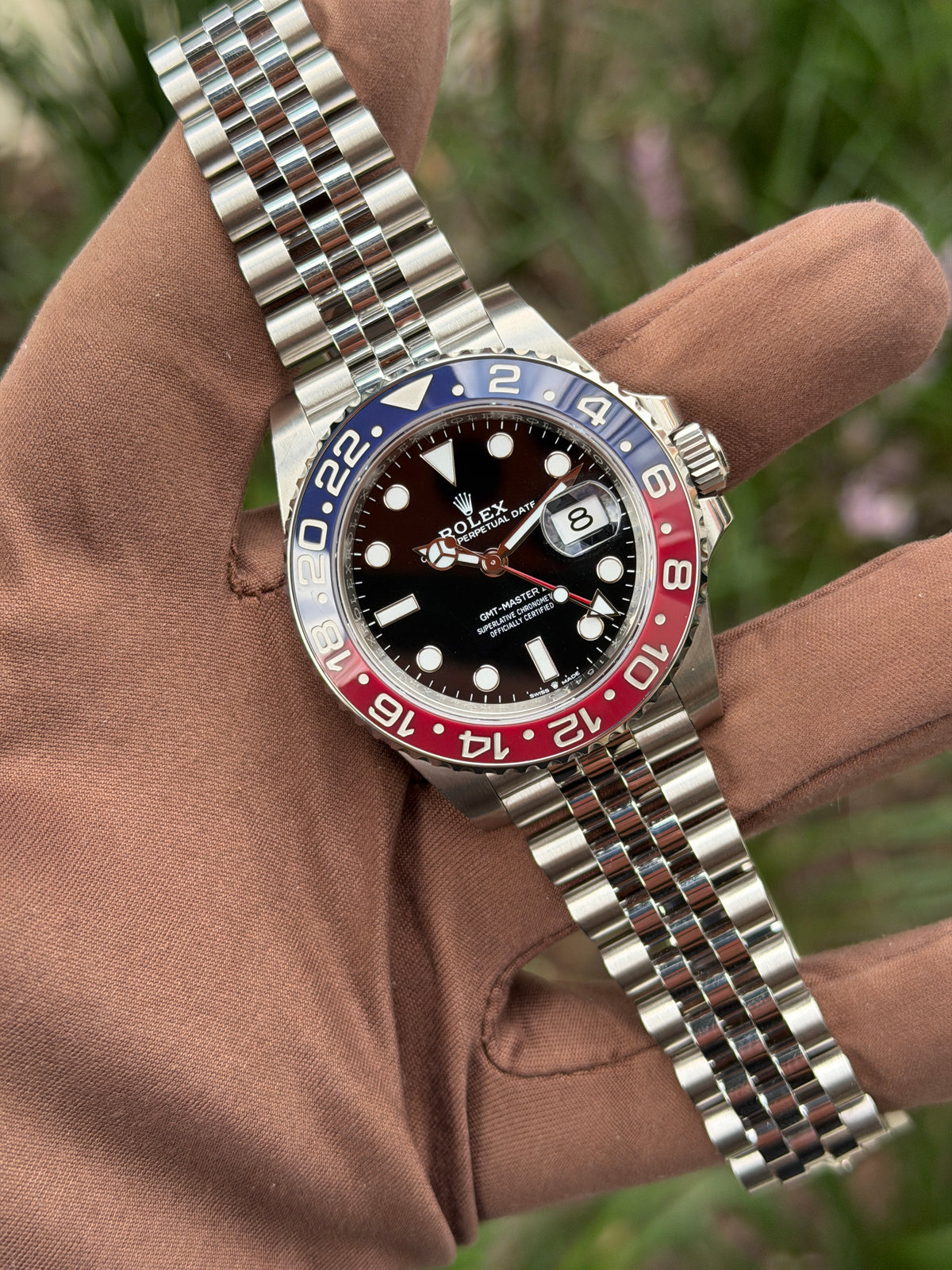 Rolex GMT Master II 40mm 126710BLRO Pepsi Jubilee 2022