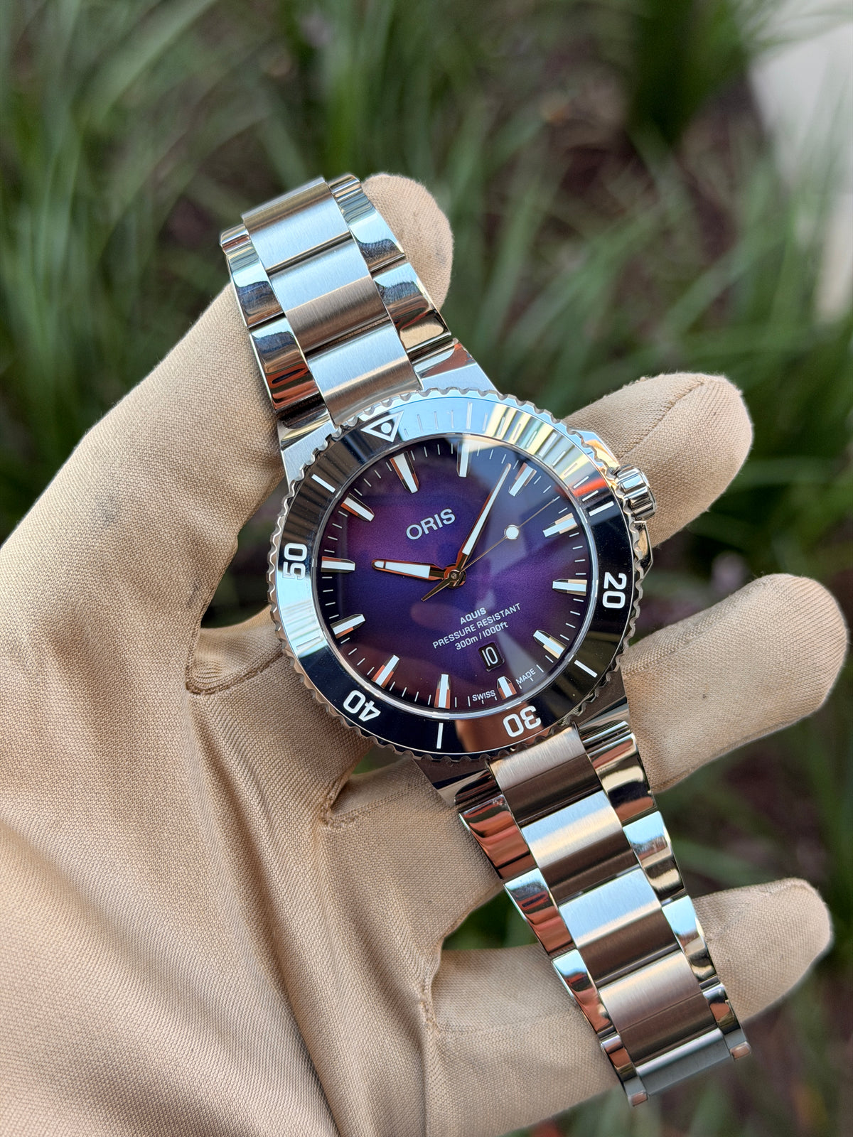 Oris Aquis Date 43.5mm  01 733 7789 4158-07 8 23 04PEB Open Date