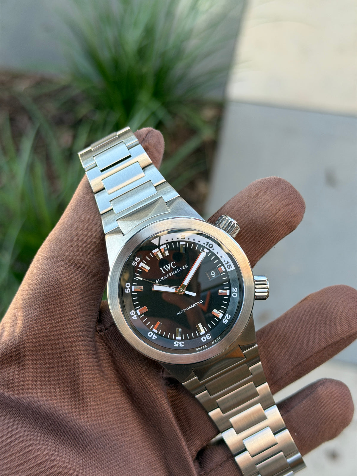 IWC Aquatimer 42mm IW3548 Black Dial [$5,300 RETAIL]