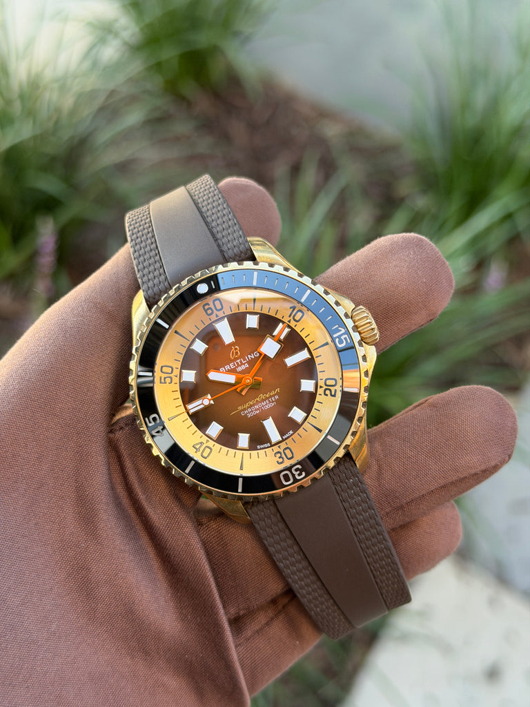 Breitling Superocean Automatic 44mm N17376 Bronze [$6,800 RETAIL]