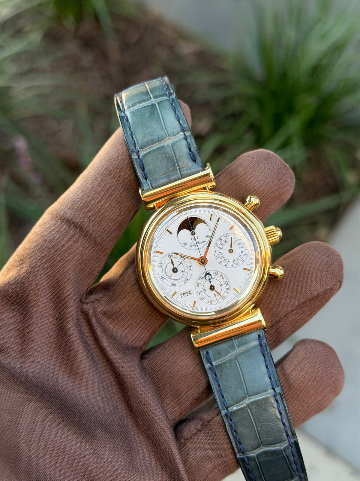 IWC Da Vinci Perpetual Yellow Gold English 39mm IW3750 [$29,900 RETAIL]