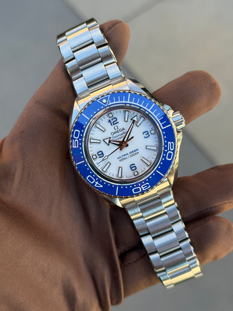 Omega Planet Ocean 6000m 45.5mm Blue and White 2023
