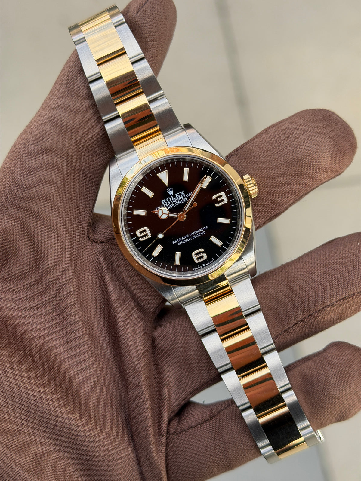 Rolex Explorer 36mm 124273 Two Tone 2023