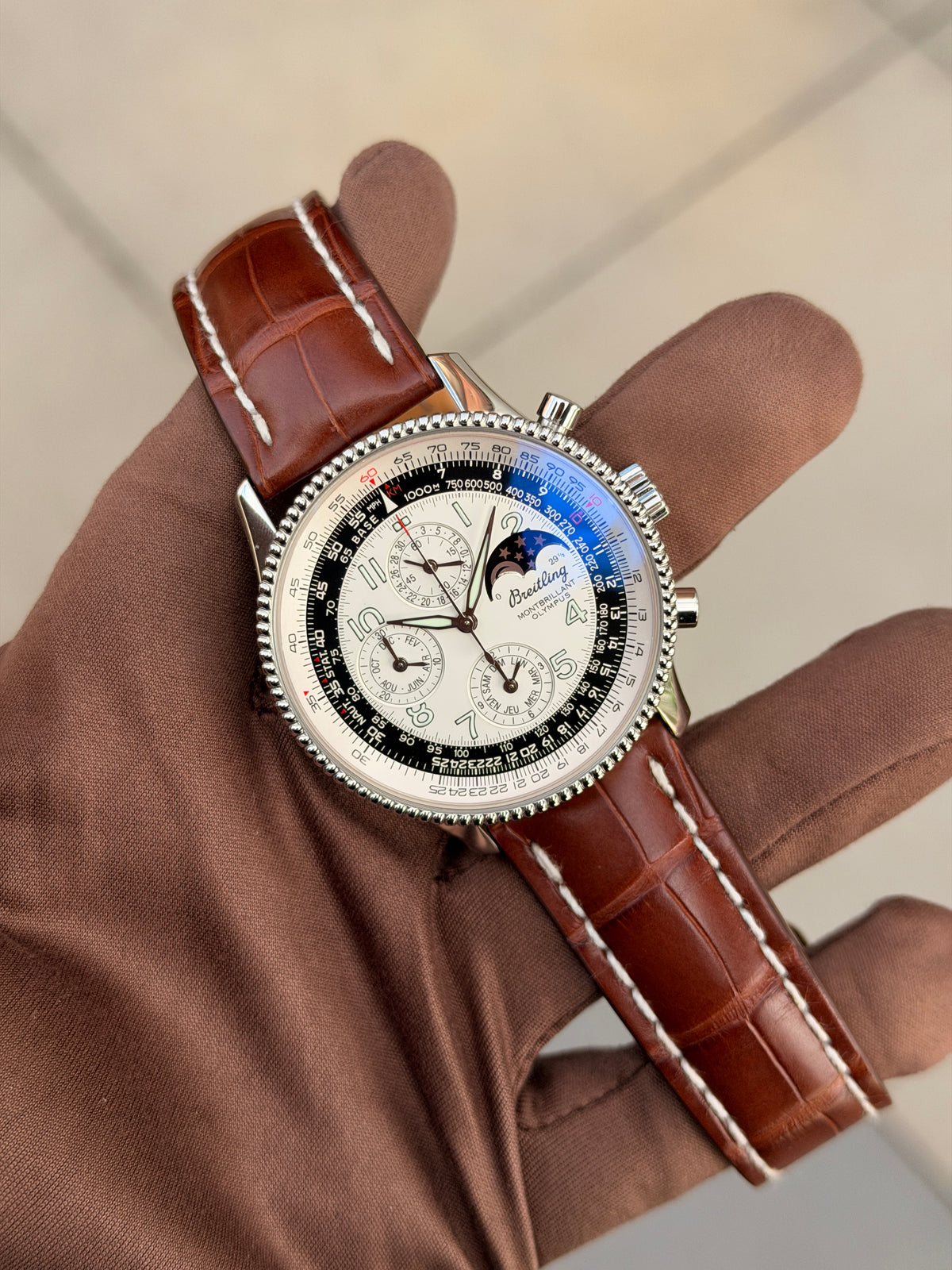 Breitling Navitimer Montbrillant Olympus 42mm A1935012