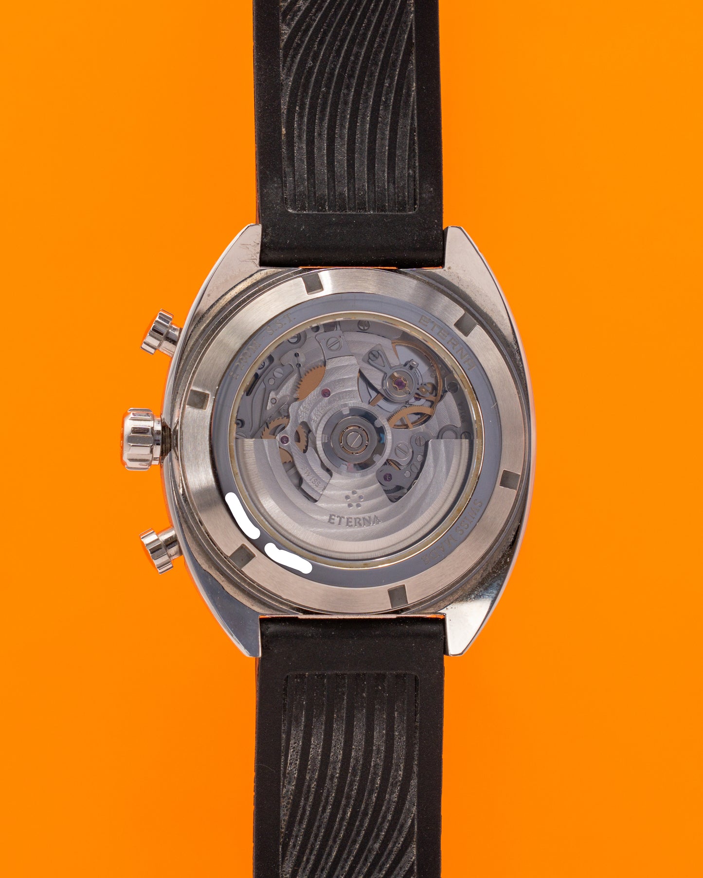 Eterna Super Kontiki 45mm 7770.41 Black Chronograph