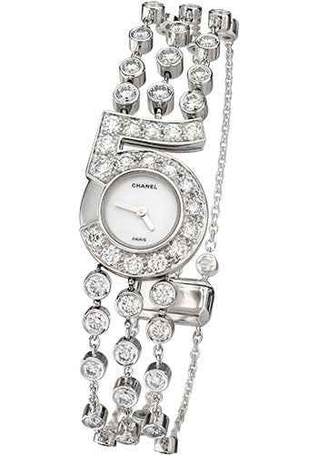 Chanel N¡5 jewelry watch - Diamond Case - J64259